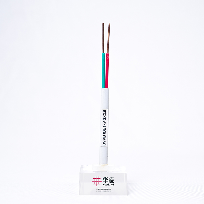 Плоский кабель с медным и алюминиевым сердечником, ПВХ-изоляцией и ПВХ-оболочкой BVVB BLVVB