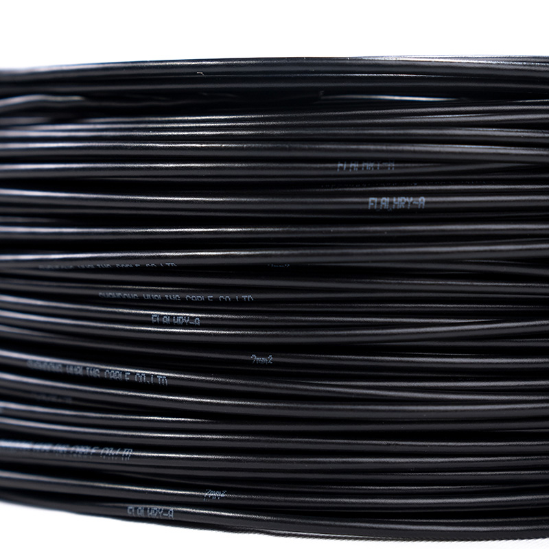 Cable de baja tensión de cloruro de polivinilo de pared delgada FLRY-B, estándar alemán