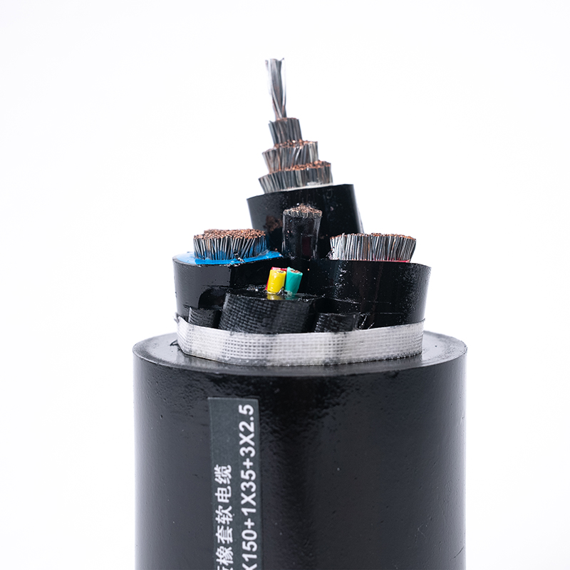 Weiches Kabel für Kohlebergbaumaschinen mit einer Nennspannung von 1,9/3,3 kV und darunter für Kohlebergwerke